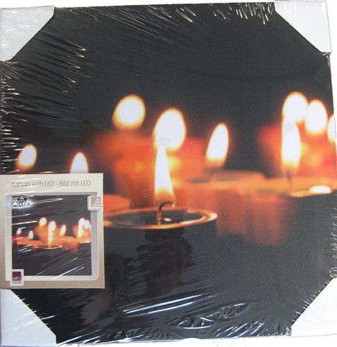 Wandbild mit LED Beleuchtung Kunstdruckbild