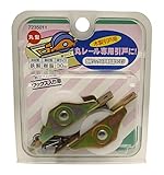 マツ六 鉄枠ワックス戸車 丸型 30ミリ 7235011
