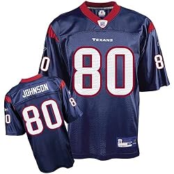 Andre Johnson #80 Houston Texans Youth NFL Replica Player Jersey (Navy Blue)