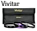 Vivitar - Filter kit - fluorescent / UV / circular polarizer - 58 mm