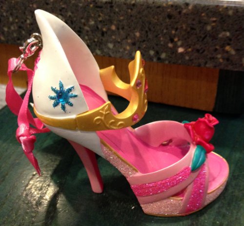 Disney parks aurora sleeping beauty shoe figurine ornam…
