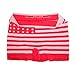 Crazy Cool Men's American Flag Seamless Boxer Briefs Underwear 6-Pcs, One Size