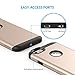 iPhone 6s Case - Anker ToughShell with High Protection GravityGuard and ShockShield Technology Compatible with iPhone 6s / iPhone 6 (Champagne Gold)