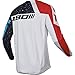 Fox Racing 180 Nirv Men's Off-Road Motorcycle Jerseys - Red/White
