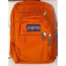 Jansport Big Student Backpack Hamster Brown (Orange)