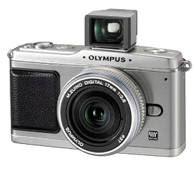Olympus PEN E-P1 Silver w 17mm Lens