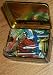 Vintage Style Tin Box with Multi-Colored Plastic Paper Clips / Ad Product for Casino Signs, Inc. of Las Vegas, NV