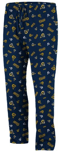 St. Louis Rams Bootleg Play III Flannel Pajama Pants by VF (XXL=38-39)