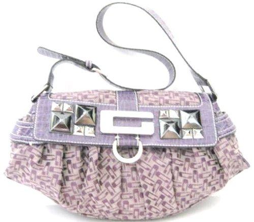 Guess Punk Belle Shoulder Bag in Purple Guess Punk Belle Shoulder Bag in Purple