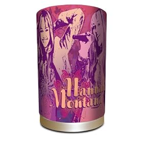 Spearmark Hannah Montanna Secret Star Fabric Lamp