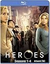 Heroes Seasons 1-4 [Blu-ray] [2009]