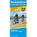 Radwanderkarte Nordseek�ste, Husum - Heide - Brunsb�ttel: Mit Ausflugszielen, Einkehr- & Freizeittipps, rei�fest, wetterfest, abwischbar. 1:100000