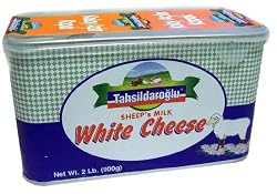 White Cheese, Sheeps Milk (Tahsildaroglu) 900g, Green Tin