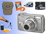 Fuji Finepix A900 Digital Camera Kit 1GB xD Picture Card + Reader + Case + Screen Guard + Mini Tripod & More!