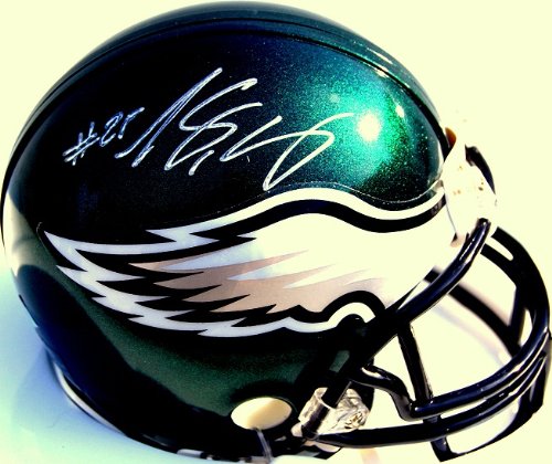 LeSean McCoy Autographed Philadelphia Eagles Replica Mini Helmet
