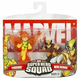 Marvel Super Hero Squad Wolverine & Phoenix