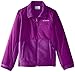 Columbia Big Girls' Benton Springs III Overlay Fleece, Foxglove/Bright Plum, Medium