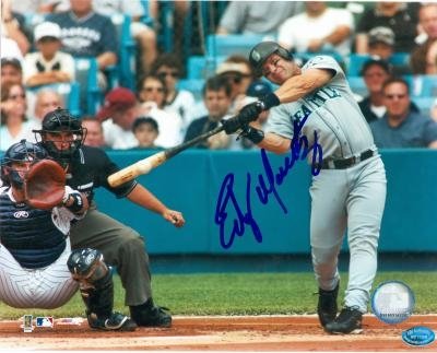 Edgar Martinez Autographed/Hand Signed 8x10 Photo (Seattle Mariners) Image 2