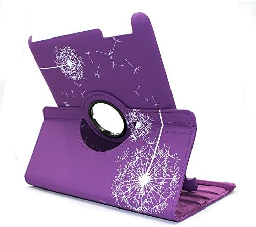 iPad 2 3 4 Case, iPad Case ,PEAEA 360 Degree Rotating Stand Case Cover with Auto Sleep / Wake Fnction for Apple iPad 2/3/4 purple+ Premium Toughened Glass Screen Protector