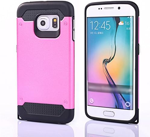 Samgsung Galaxy S6 EDGE slim IronMan Case, Pink