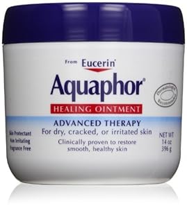 Aquaphor Healing Ointment Dry, Cracked and Irritated Skin Protectant, Pack of 4