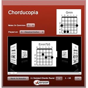 Chorducopia Audible Chord Library Software