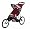 InStep Run Around LTD Jogging Stroller (Teal/ Brick) thumb