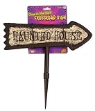 Glow in the Dark Haunted House Sign