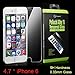 iPhone 6S Screen Protector: Amplim® Front Ballistic Tempered Glass Cover Case Friendly, Ultra Clear HD Rounded Edge, 3D Touch Full Coverage, Scratch Proof Anti Fingerprint (Apple-6-Premium-Film-Pack)