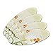 Bumble Bees and Ladybugs on Daisies - Flowers Oval Nail File Emery Board 4 Pack