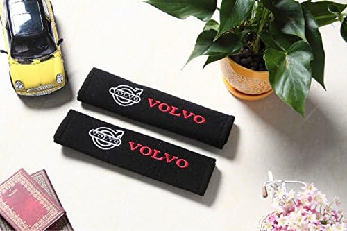 SunShine 2 Pcs Car Truck Seat Belt Cover Shoulder Pads For Ralliart Real Madrid FC Renault SAAB Sparco Suzuki Toyota Transformers Volkswagen Volvo VW Seat Belt Pads