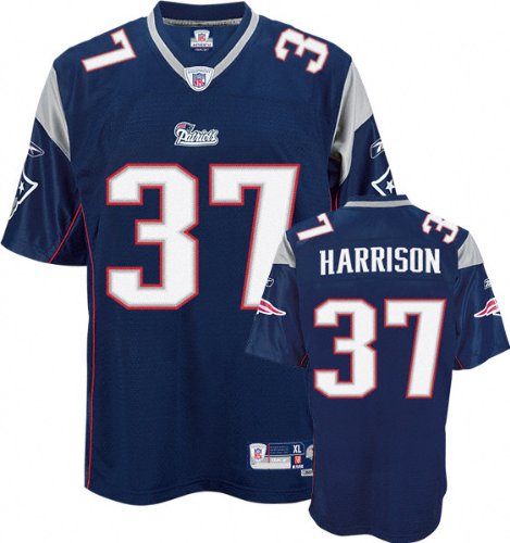 Rodney Harrison Navy New England Patriots NFL Premier Jersey