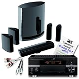 Yamaha RX-V3900 AV Receiver (Black) + Audica CX-2 super-slimline 5.1 speaker system (Gloss Black) + Creative Audio £150 cable bundle (see below for details) + Creative Audio Quickstart Guide. 2 Year Guarantee.