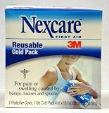 Nexcare 3M Reusable Cold Pack, 4X10 1-Count Boxes (Pack of 6)
