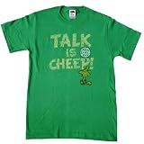 PEANUTS WOODSTOCK TALK IS CHEEP T Shirt Licensed at Blue Devil Clothing