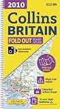 2010 Collins Fold Out Road Atlas Britain (International Road Atlases)