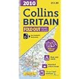 2010 Collins Fold Out Road Atlas Britain (International Road Atlases) by England Travel Books