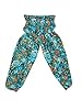 Women's Floral Print Cotton Harem Pants Jumpsuit for Yoga