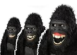 California Costumes Goin Ape Ani-Motion Mask, Black, One Size