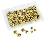 Schellen-Sortiment, 110 St�ck, Goldfarben