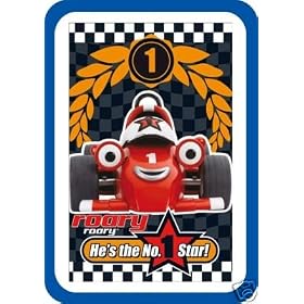 ROARY THE RACING CAR I'M A WINNER RUG by Boys Bedding