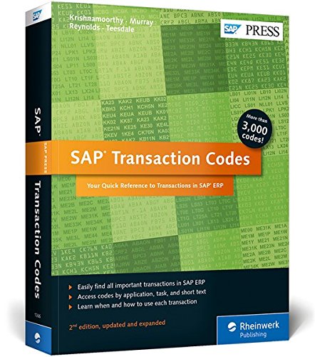 SAP Transaction Codes: Your Quick Reference to T-Codes in SAP ERP