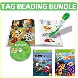 Leapfrog Tag Reading System w/ Go Diego Go + CarsOutfit