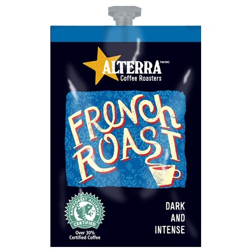 FLAVIA ALTERRA COFFEE, French Roast, 20-Count Freshpacks (Pack of 1 Rail)