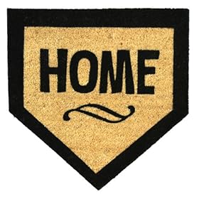 Bungalow Home Plate Shaped Coco Floor Mat