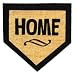 Bungalow Home Plate Shaped Coco Floor Mat Image