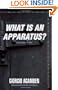 "What Is an Apparatus?" and Other Essays (Meridian: Crossing Aesthetics)