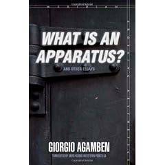 "What Is an Apparatus?" and Other Essays