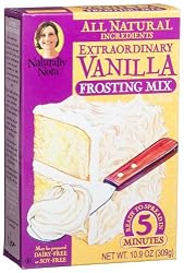 Naturally Nora Extraordinary Vanilla Frosting Mix, 10.9-Ounce Boxes (Pack of 6)