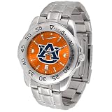 Auburn Tigers NCAA AnoChrome Sport Mens Watch (Metal Band)